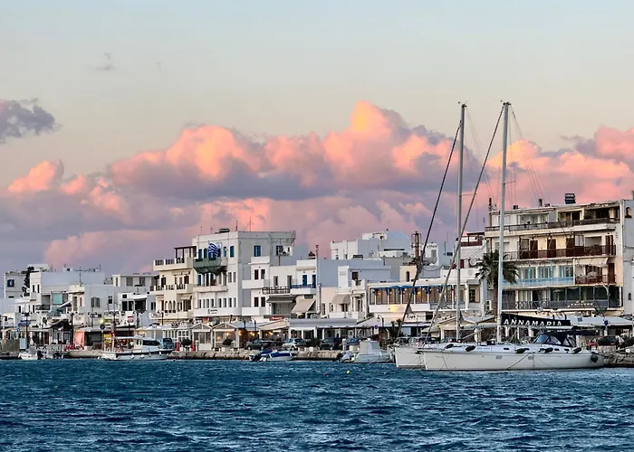 Central Cycladic Cove In Naxos Town