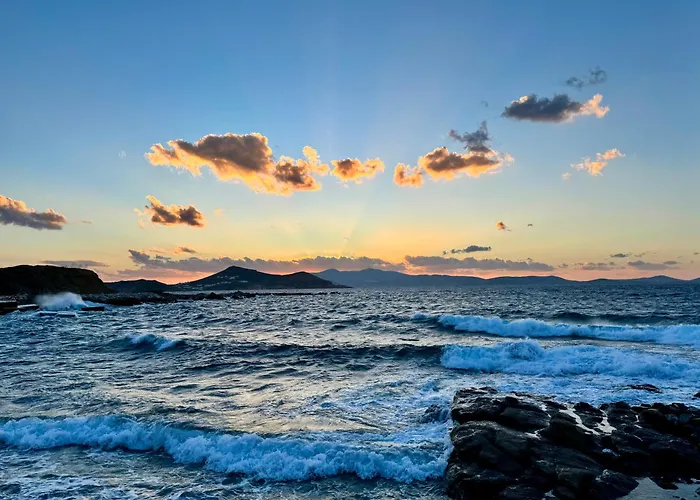 Central Cycladic Cove In Naxos Town