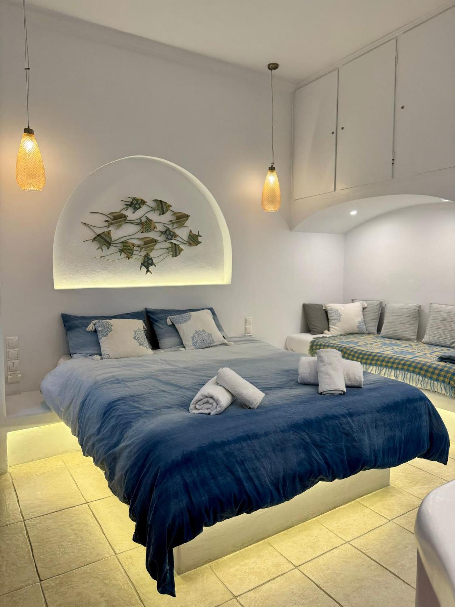 Cycladic Cove In Naxos Town Apartment *
